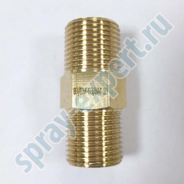 B3/8M-G3/8M-10 Ниппель переходной