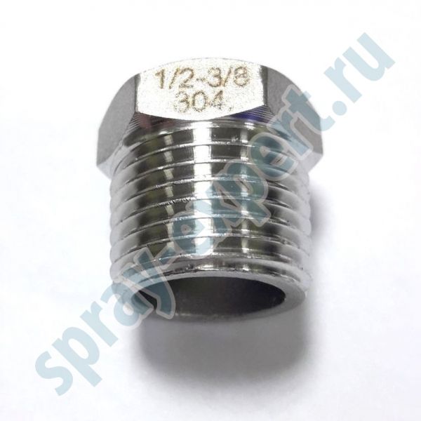 B1/2M-3/8F-304SS Футорка