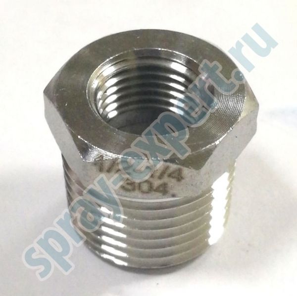 B1/2M-G1/4F-304SS Футорка